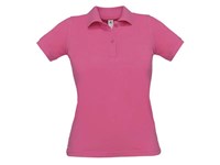 B&C polo Safran Women korte mouwen, 180 gr.